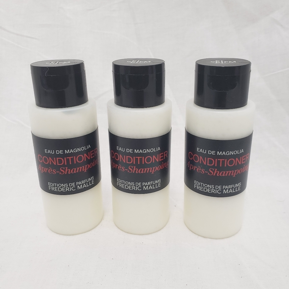 Frederic Malle Magnolia De Perfume Hair Conditioner 2.7 OZ Travel Size Set Of 3‎